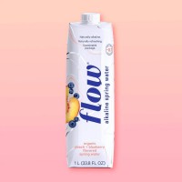 Flow Spring Water with Organic Peach Blueberry Flavored 1L product thumbnail 2