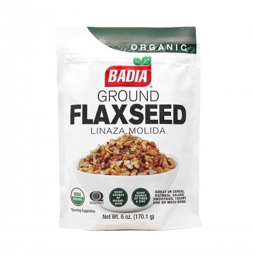 BADIA  Organic Ground Flaxseed 170.1g 