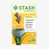 STASH Organic Lemon Ginger Green Tea (16 Tea Bags/32g) product thumbnail 3