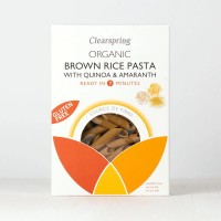 Clearspring Organic GF Brown Rice Pasta with Quinoa & Amaranth 250g product thumbnail 3