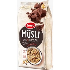 Emco Muesli with Dark Chocolate 750g 