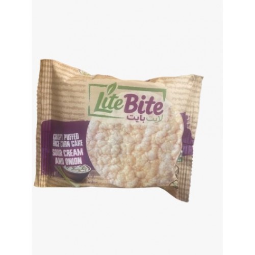 Lite Bite GF Rice & Corn Cakes (sour-cream & Onion) 20g 