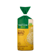 SANTIVERI Organic GF Corn Cakes 130g 