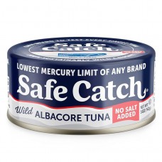 Safe Catch Wild Albacore Tuna  ( no salt added ) 142g
