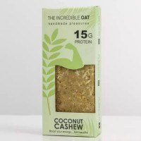 THE INCREDIBLE OAT GF Coconut & Cashew Protein Bar 60g product thumbnail 4