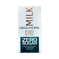 GAMZ GF Milk Chocolate Bar (Zero-Sugar) 80g product thumbnail 3