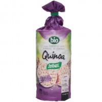 SANTIVERI Organic GF Rice & Quinoa Cakes 100g product thumbnail 2