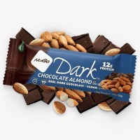 NuGo GF Dark Chocolate Almond with Sea-Salt Bar 50g product thumbnail 2