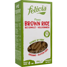 felicia Organic GF Brown Rice Penne 250g 