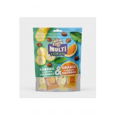 Dovido Multi Furito Banana Flavored Sultanas & Orange Flavored Sultanas 112g 