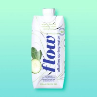 Flow Spring Water with Organic Cucumber Mint Flavored 500ml product thumbnail 2