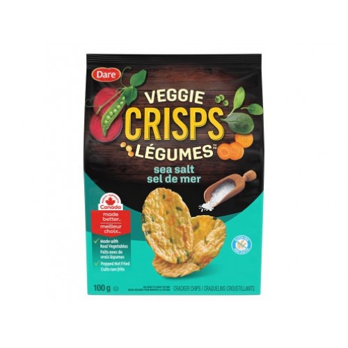 Dare Veggie Crisps Sea Salt 100g 