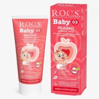 ROCS Baby Toothpaste with Apple 45ml product thumbnail 2