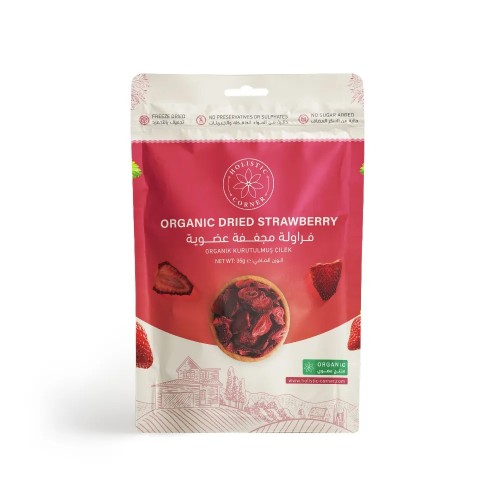 HOLISTIC CORNER Organic Dried Strawberry 50g 