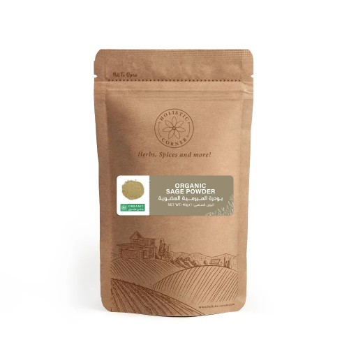 HOLISTIC CORNER Organic Sage Powder 40g 