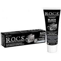 ROCS Black Whitening Toothpaste (with Charcoal) 74ml product thumbnail 3
