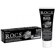 ROCS  Black Whitening Toothpaste (with Charcoal) 74ml 