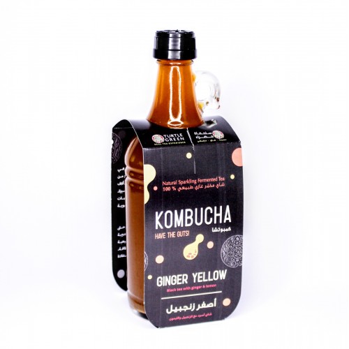 Turtle Green Ginger Yellow Kombucha 250ml 