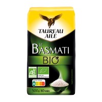 TAURWAU AILE Organic White Basmati Rice 500g product thumbnail 2