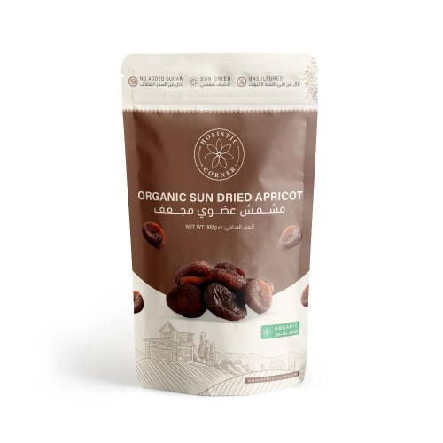 HOLISTIC CORNER Organic Sun-Dried Apricot 100g