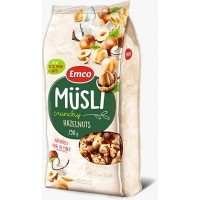 Emco Muesli with Hazelnuts 750g product thumbnail 2