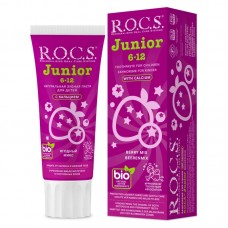 ROCS Junior Toothpaste with Berry Mix 74g 