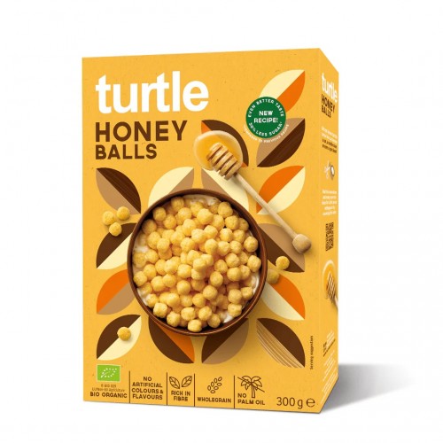 turtle Organic Honey Balls 300g 