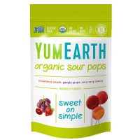YUM EARTH Organic Sour Lollipops 85g product thumbnail 4