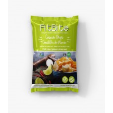 Fit Bite GF Cassava Chips with Chili Lime 100g 