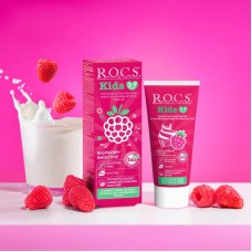 ROCS Kids Toothpaste with Raspberry Smoothie 35ml 