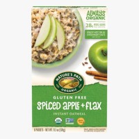 NATURES PATH Organic GF Spiced Apple & Flax Oatmeal (8 Packets/320g) product thumbnail 5