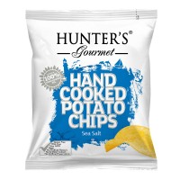 HUNTER FOODS GF Hand Cooked Potato Chips with Sea Salt 40g product thumbnail 2