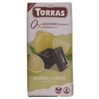 Torras Dark Chocolate with Lemon 75g product thumbnail 2