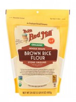Bob's Red Mill Organic GF Brown Rice Flour 680g product thumbnail 4