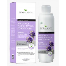 BIOBALANCE Organic Bakuchiol Purple Conditioner & Mask 330 ml