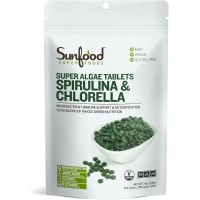 Sunfood Spirulina & Chlorella Tablets 113g product thumbnail 3