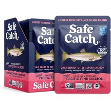 Safe Catch Wild Pacific Pink Salmon skinless and boneless 85g