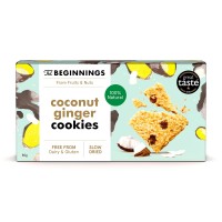 THE BEGINNINGS GF Coconut Ginger Cookies 80g product thumbnail 4
