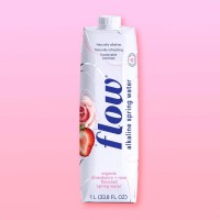 Flow Spring Water with Organic Strawberry Rose Flavored 1L product thumbnail 2