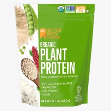 BETTER BODY FOODS Organic Pea & Quinoa Protein Powder 360g 