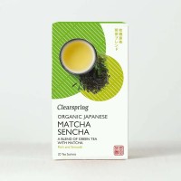 Clearspring organic Blend of Green Tea with Matcha 20 Tea Sachet (36g) product thumbnail 3