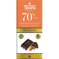 TRAPA Dark Chocolate with Almonds 175g product thumbnail 2
