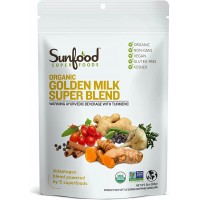 Sunfood Organic Golden Milk Super Blend 168g product thumbnail 3
