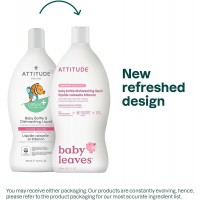 Attitude Baby Bottle Free Fragrance Dish washing Liquid 700ml product thumbnail 3