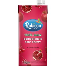 Rubicon EXOTIC Pomegranate Sour-Cherry Juice (No-Added-Sugar) 1L 