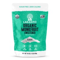 LAKANTO Organic Classic Monk fruit with Erythritol 454g product thumbnail 2
