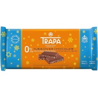 TRAPA GF Crunchy Milk Chocolate Nougat 0% Added Sugars 110g product thumbnail 2
