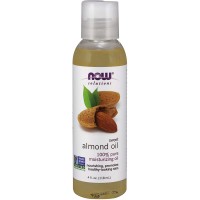 NOW Sweet Almond Oil 118mL product thumbnail 3