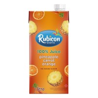 Rubicon EXOTIC Pine-Apple, Carrot & Orange Juice (No-Added-Sugar) 1L product thumbnail 3