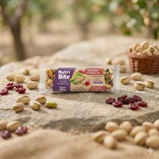 Nutri Bite Pistachio Cranberries Bar (No-Added-Sugar) 40g 